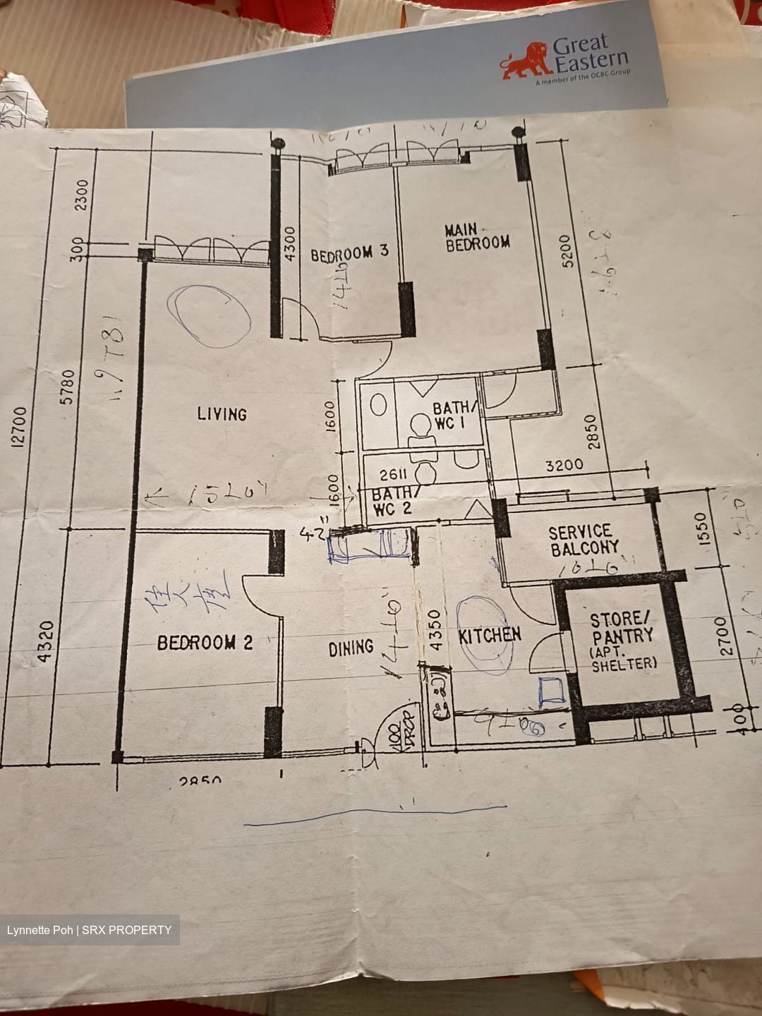 Blk 469B Blue Riverview (Sembawang), HDB 4 Rooms #635554661